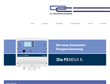 Tablet Screenshot of dc-elektronik.de
